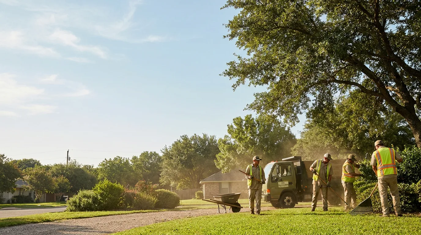 Landscaping in Fort Mckavett, TX near me
